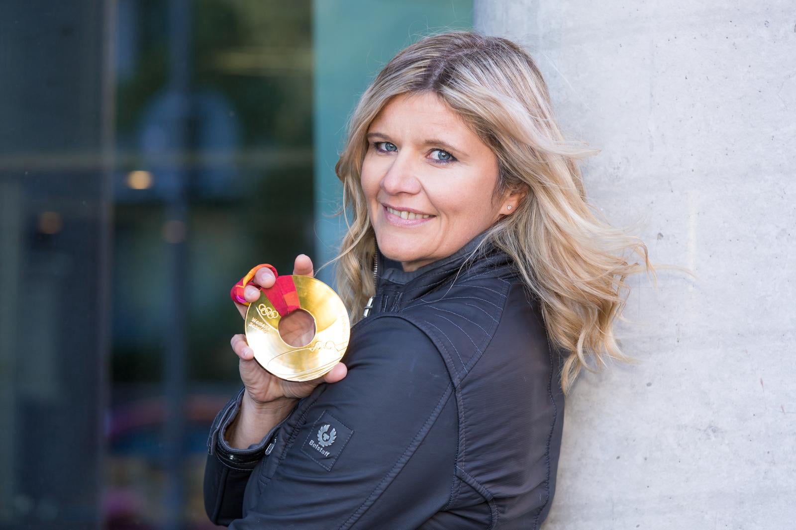 Keynote mit Sandra Kiriasis, Olympiasiegerin Gold